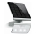 STEINEL 671013 - Saulės LED-Prožektoriaus šviestuvas XSolar L-S 1,2W/LED sidabras IP44 2500 mAh