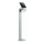 STEINEL 671211 - Saulės jutiklinis LED prožektorius XSolar GL-S 0,5W/LED sidabrinės spalvos IP44 2500 mAh