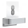 STEINEL 87579 - LED namo numeris su jutikliu L 820 SC LED/9,8W/230V IP44