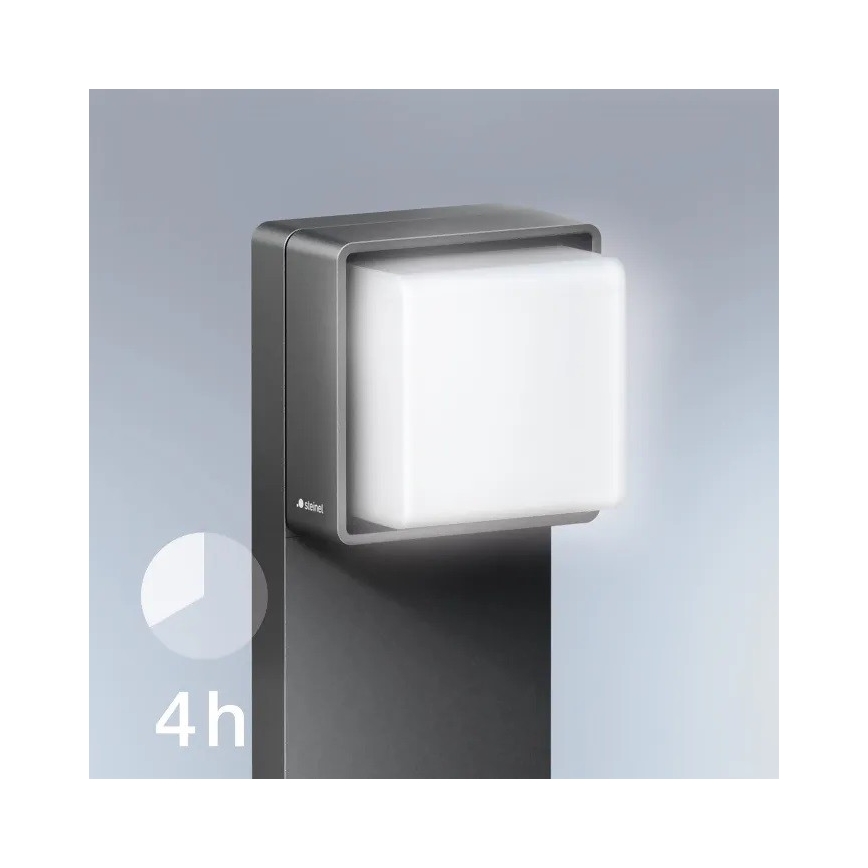 Steinel 078669 - LED Pritemdomas lauko šviestuvas su jutikliu GL 85 SC 600 LED/9W/230V 3000K IP44