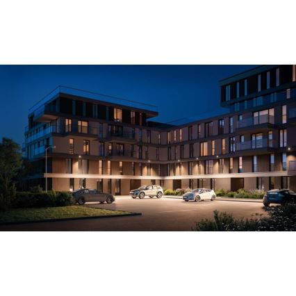 Steinel - LED prožektorius su jutikliu XLED PRO ONE S 18,4W/230V IP44 3000K antracito spalvos + nuotolinis valdymas