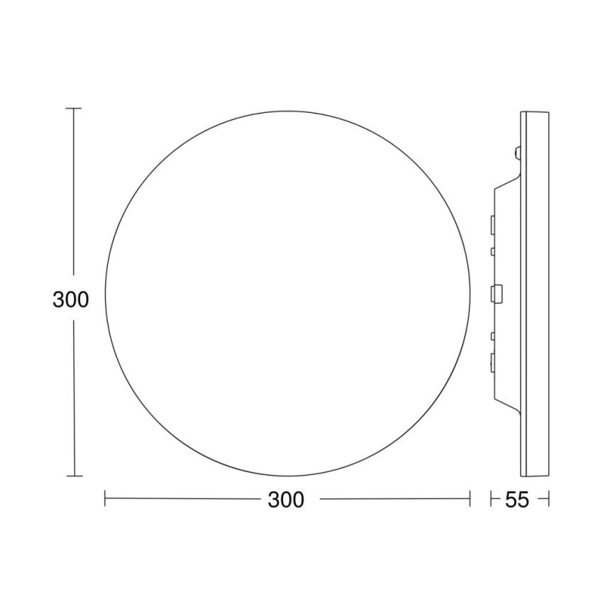 Steinel 067717 - LED Reguliuojamas šviestuvas su jutikliu  RS PRO R10 PLUS SC 8,5W/230V IP40 3000K