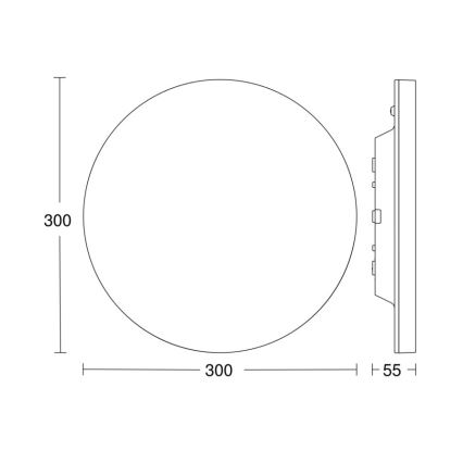 Steinel 067700 - LED Reguliuojamas šviestuvas su jutikliu RS PRO R10 PLUS SC 8,5W/230V IP40 4000K