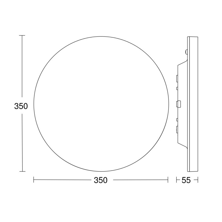 Steinel 067755 - LED Reguliuojamas šviestuvas su jutikliu RS PRO R20 PLUS 15,86W/230V IP40 3000K