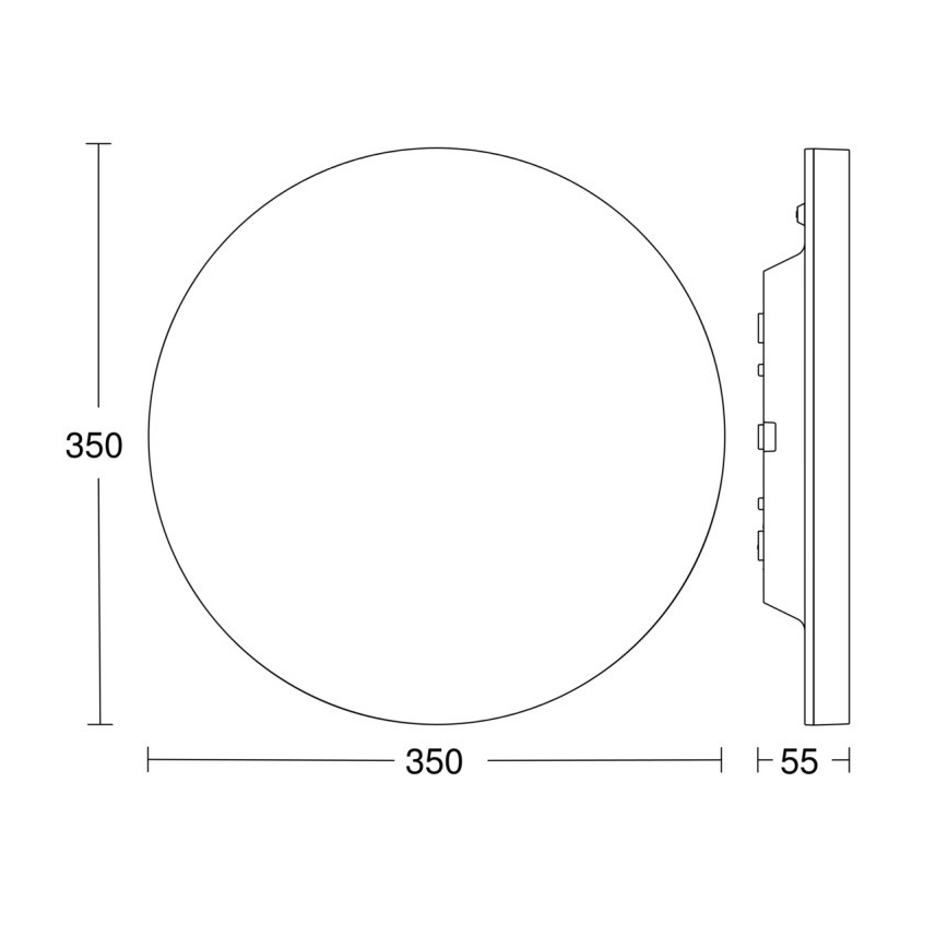 Steinel 067724 - LED Reguliuojamas šviestuvas su jutikliu RS PRO R20 PLUS 15,86W/230V IP40 4000K