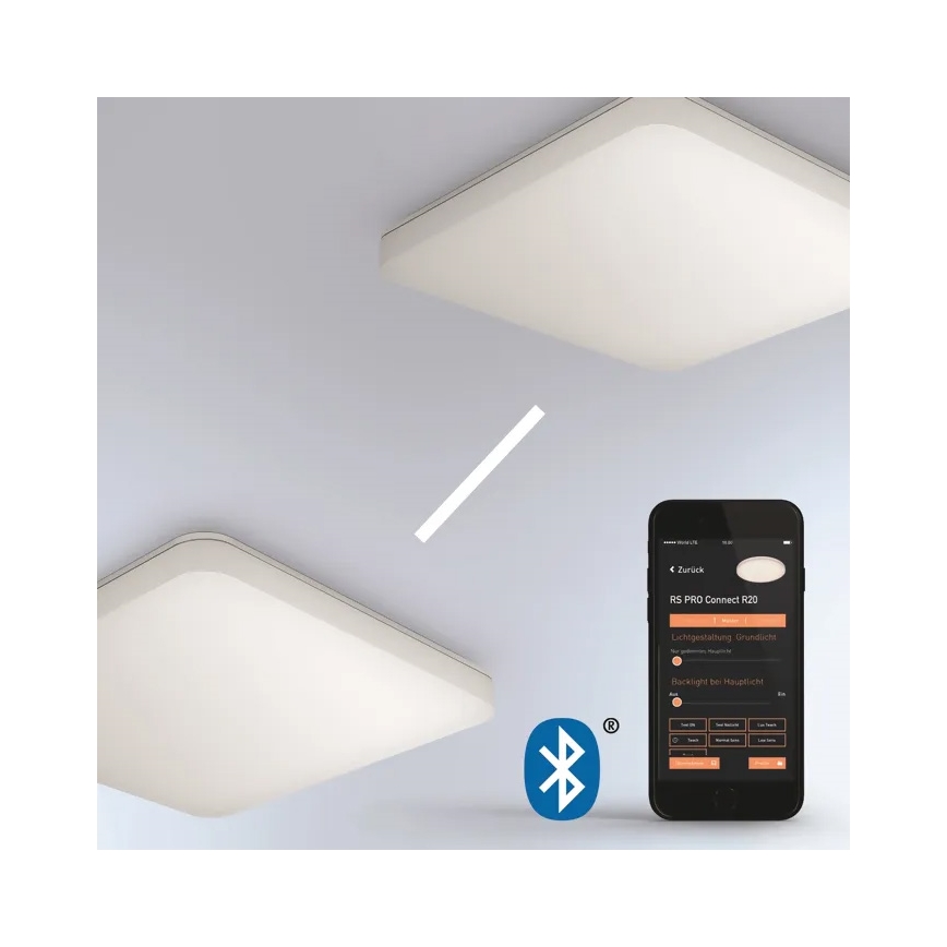 Steinel 067786 - LED Pritemdomas lubinis šviestuvas su jutikliu RS PRO R30 Q plus SC 23,9W/230V 3000K IP40