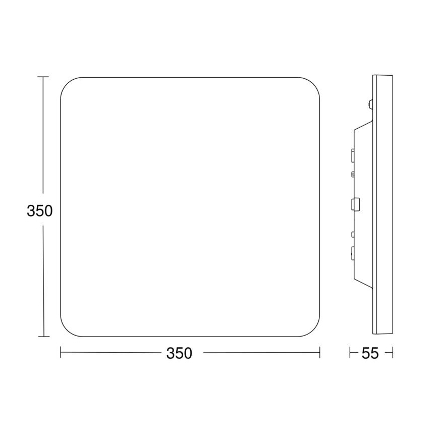 Steinel 067779 - LED Pritemdomas lubinis šviestuvas su jutikliu RS PRO R30 Q plus SC 23,9W/230V 4000K IP40