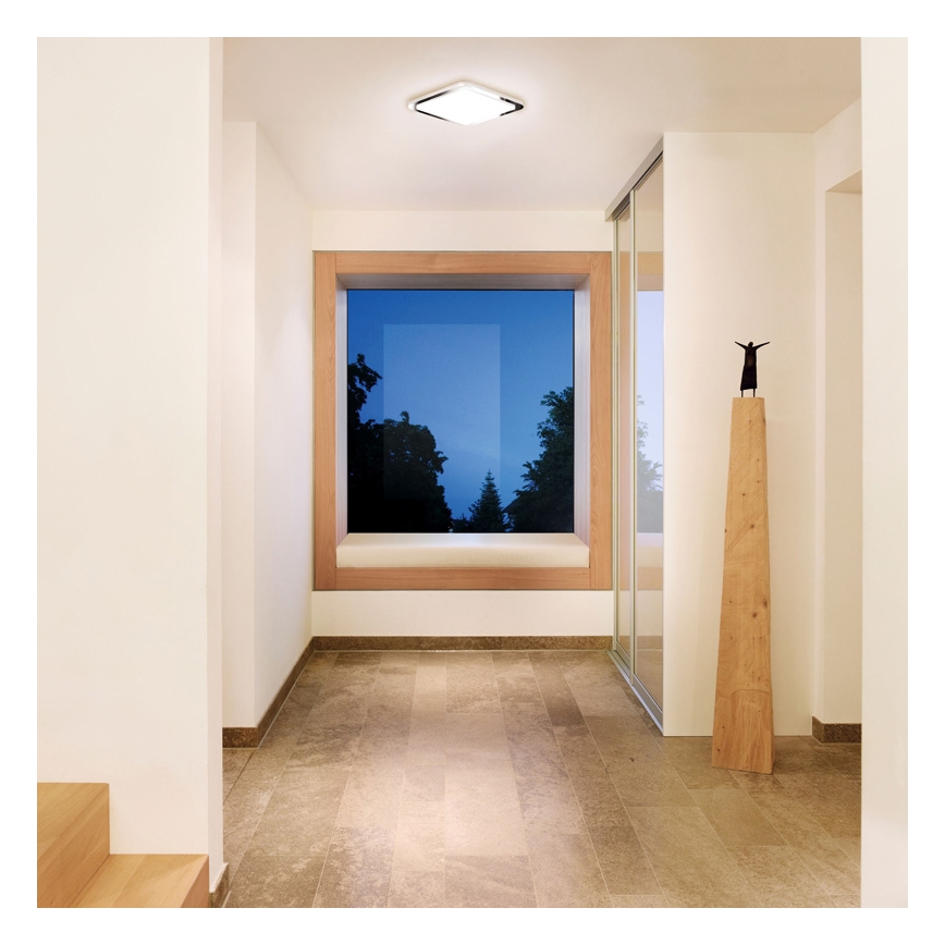 STEINEL st007911 - LED lubinis šviestuvas su jutikliu RS LED D1 LED/11W/230V blizgus chromas