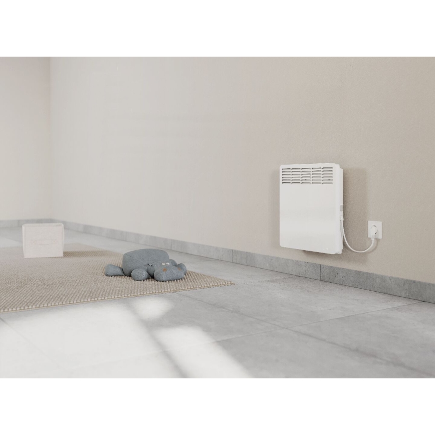 Stiebel Eltron - Sieninis konvektorius su LCD ekranu ir elektroniniu termostatu 500W/230V IP24