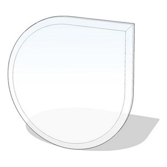 Stiklas po židiniu 1100x1100x8 mm tear