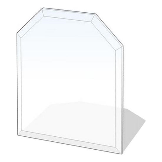 Stiklas po židiniu 1200x1000x8 mm