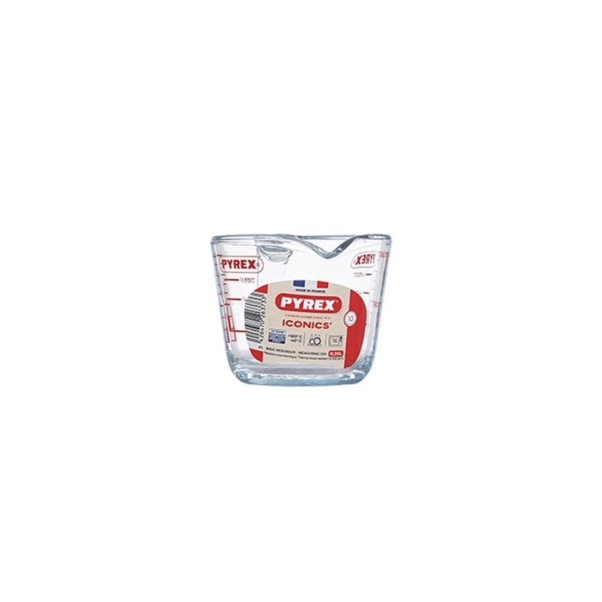 Stiklinis matavimo puodelis PYREX 0,25 l