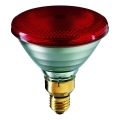 Storų sienelių infraraudonųjų spindulių lemputė PHILIPS PAR38 E27/150W/230V
