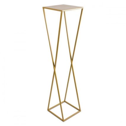Gėlių stovėklas 100x24 auksinės spalvos