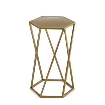 Gėlių stovė 40x24 cm auksinė