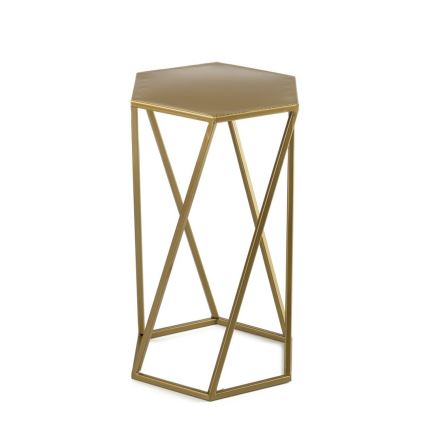 Gėlių stovė 40x24 cm auksinė