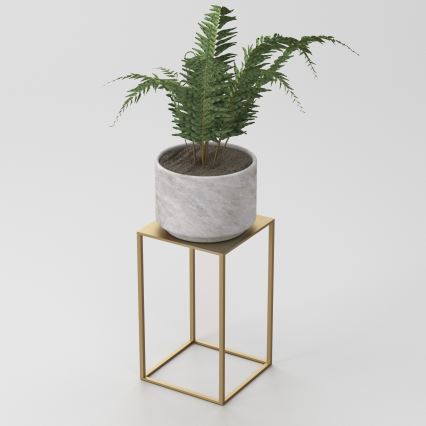 Gėlių stovė 40x24 cm auksinė