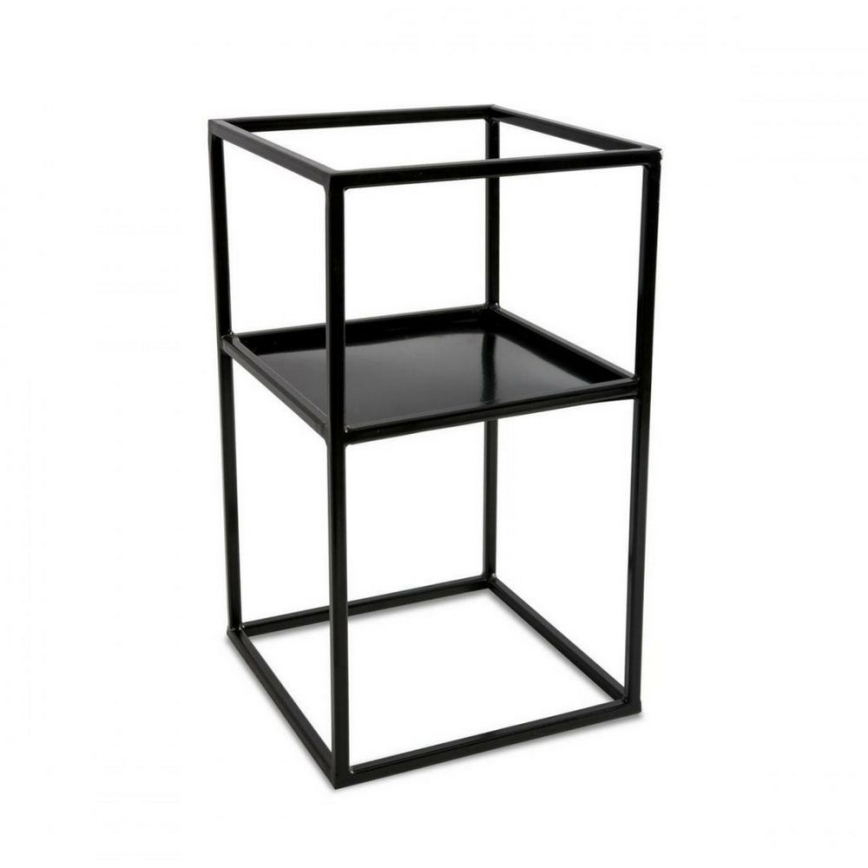 Gėlių stovėklas 40x24 juodas