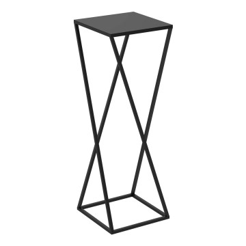Stovas gėlėms 70x24 cm juodas