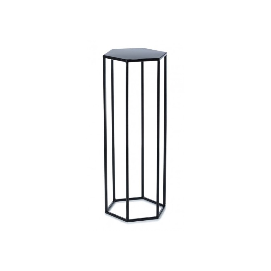 Stovas gėlėms 70x24 cm juodas