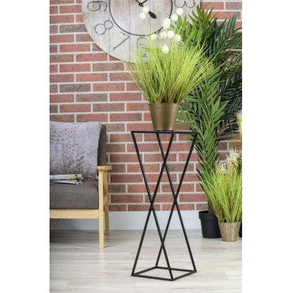 Gėlių stovėlis 70x24 juodas
