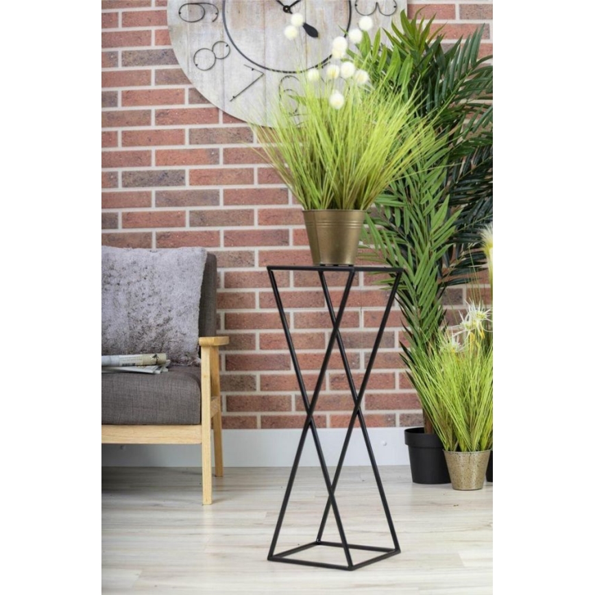 Gėlių stovėlis 70x24 juodas