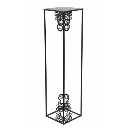 Stovas gėlėms 80x24 cm juodas