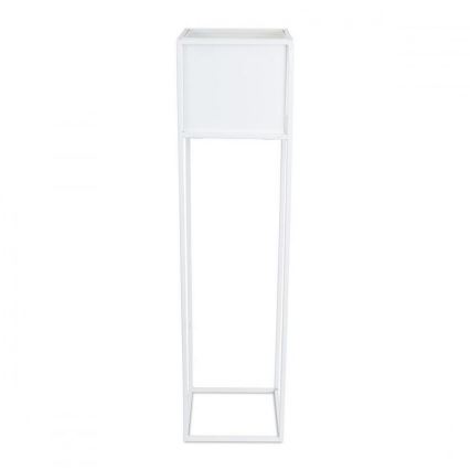 Gėlių stovė 90x24 cm balta