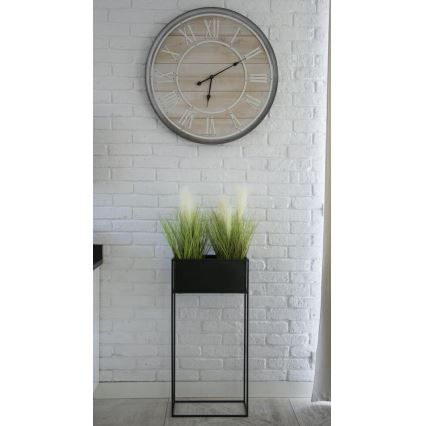 Gėlių stovė 90x44 cm juodos spalvos