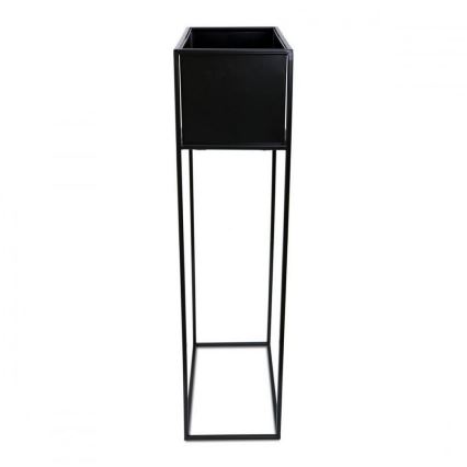 Gėlių stovė 90x44 cm juodos spalvos