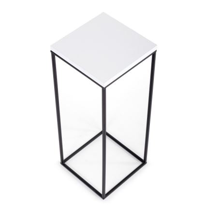 Stovas gėlėms BASICLOFT 60x24 juoda/balta