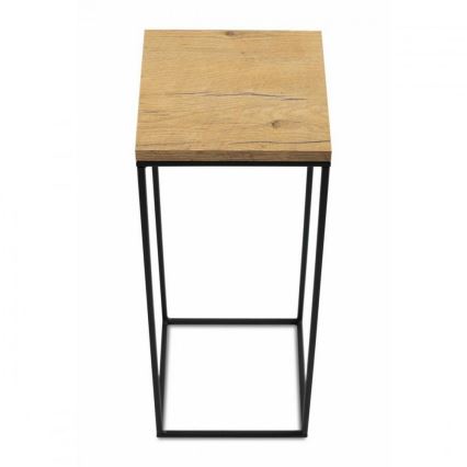 Stovas gėlėms BASICLOFT 60x24 juoda/ruda