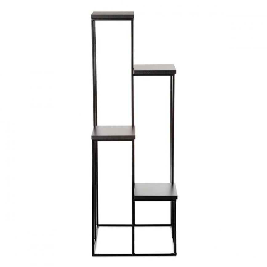 Stovas gėlėms KASKADA 110x40 juodas