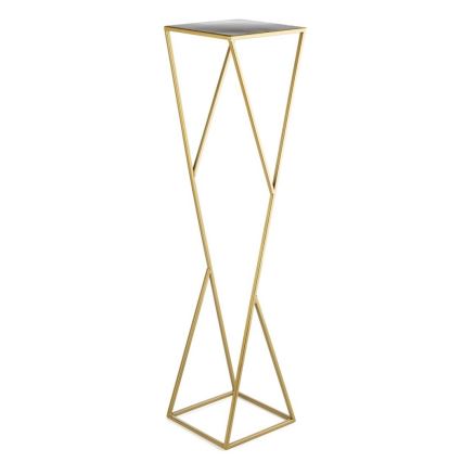 Stovas gėlėms LOFT 100x23,5 cm auksinis
