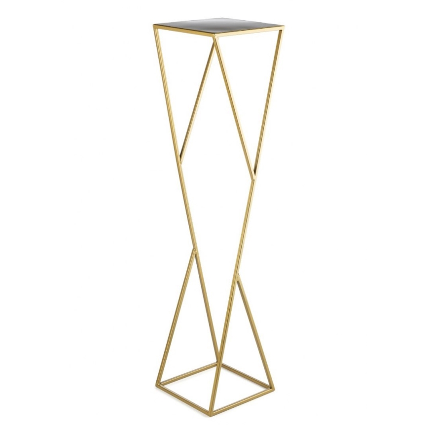 Stovas gėlėms LOFT 100x23,5 cm auksinis
