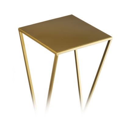 Stovas gėlėms LOFT 100x23,5 cm auksinis