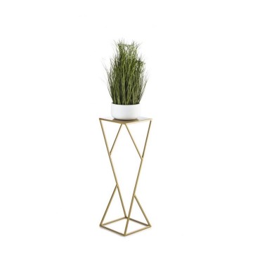 Stovas gėlėms LOFT 70x23,5 cm auksinis