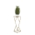 Stovas gėlėms LOFT 70x23,5 cm auksinis