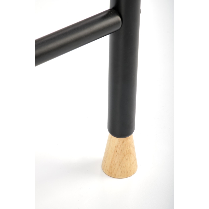 Stovas-kabyklė 165x91 cm CHENE juoda/smėlinė