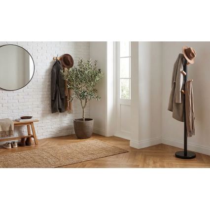 Stovas paltams 177x28 cm DOMUS juodas/smėlinis