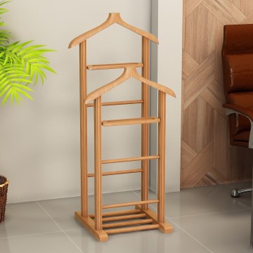 Stovas rūbams BIBI 33x120x46 cm rudos spalvos