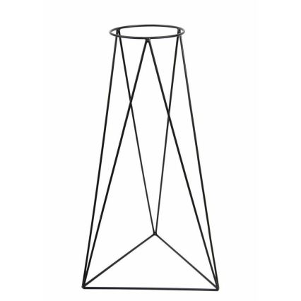 Stovas vazonui TRIANGL 90x50 cm juodas