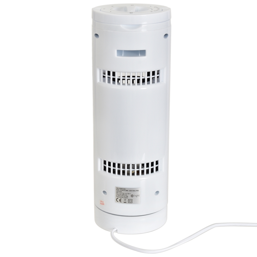 Stovintis ventiliatorius TOWER 30W/230V baltas