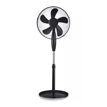 Stovasinis ventiliatorius, skersmuo 43 cm, 55 W/230 V, juodas