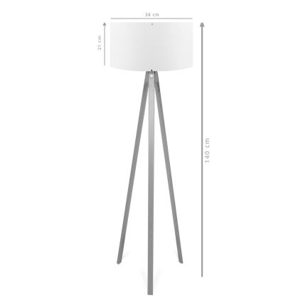 Stovimo lempa AYD 1xE27/40W/230V ruda/pilka