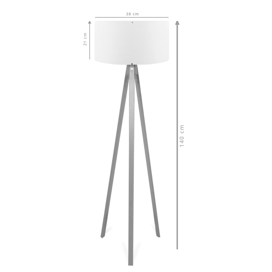 Stovimo lempos AYD 1xE27/40W/230V ruda/žalia