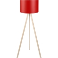 Stovimoji lempa AYD 1xE27/40W/230V raudona/bežinė