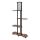 Stovimos lempos su lentynomis NOTO 1xE27/40W/230V ruda/juoda