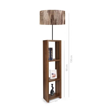 Stovinti lempa AYD 1xE27/40W/230V ruda