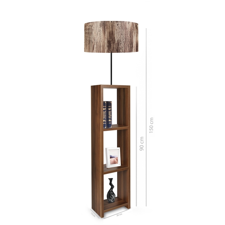 Stovinti lempa AYD 1xE27/40W/230V ruda